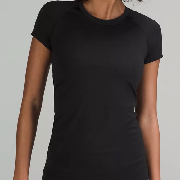 Lululemon Swiftly Tech Short-Sleeve Shirt 2.0 Black 4 NWOT - Picture 2 of 2